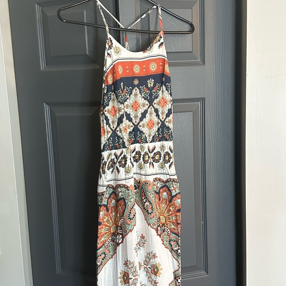 Roxy Multicolor Patterned Maxi Dress - image 2